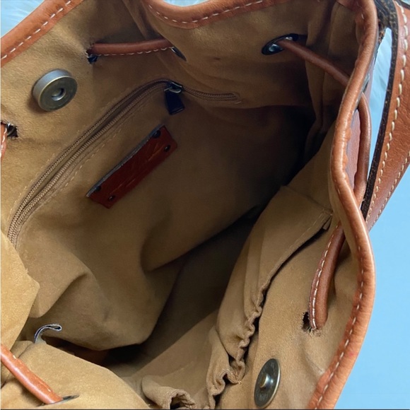 Patricia Nash Bags Patricia Nash Bucket Bag Leather Drawstring Poshmark